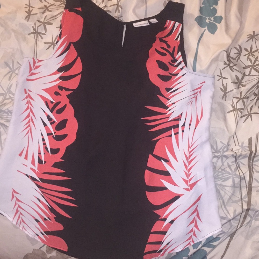 Black sheer tank